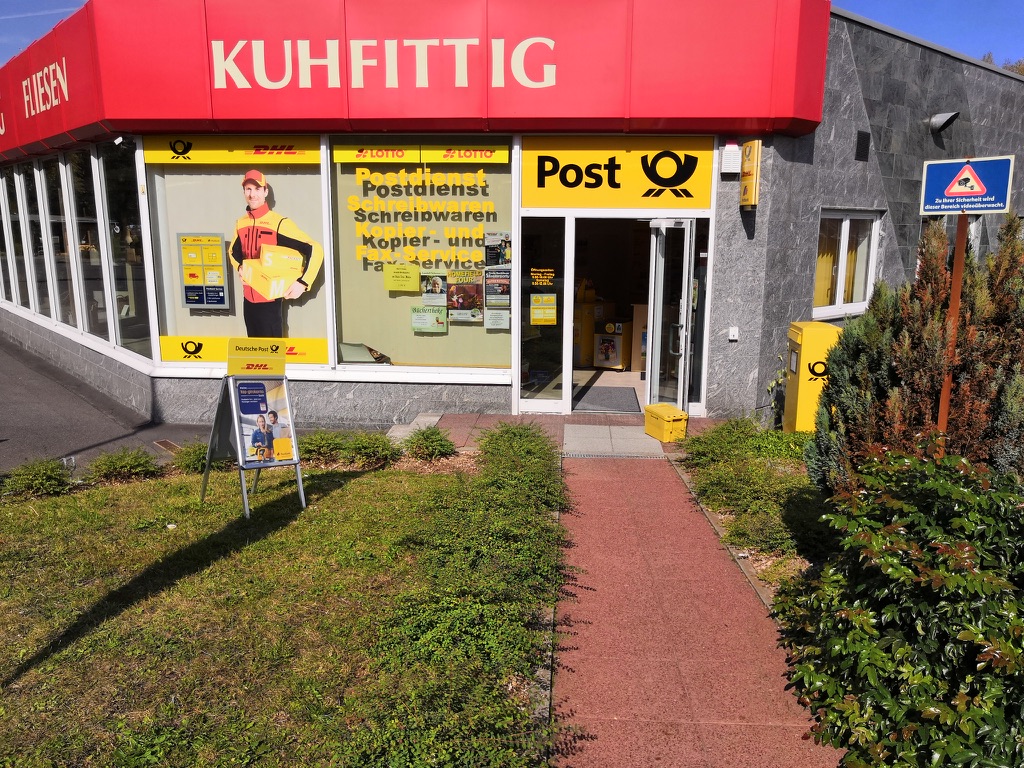 Filiale in einer Einkaufsstraße