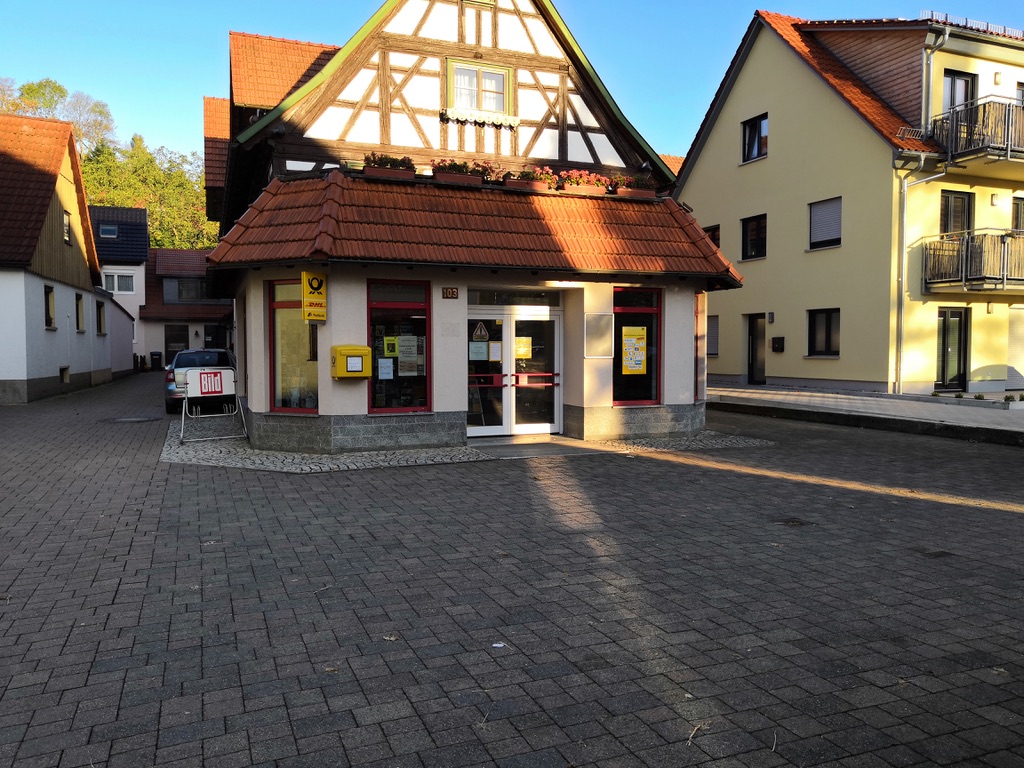 Ladenfront in Kleinstadt