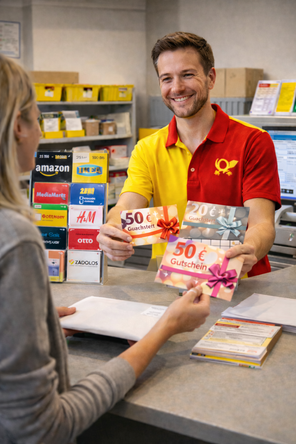 Geschenkgutschein mit Schleife