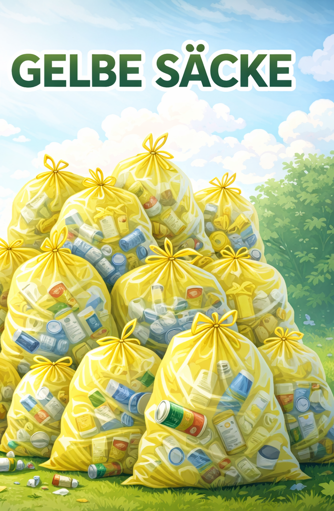 Symbolbild Gelbe Säcke